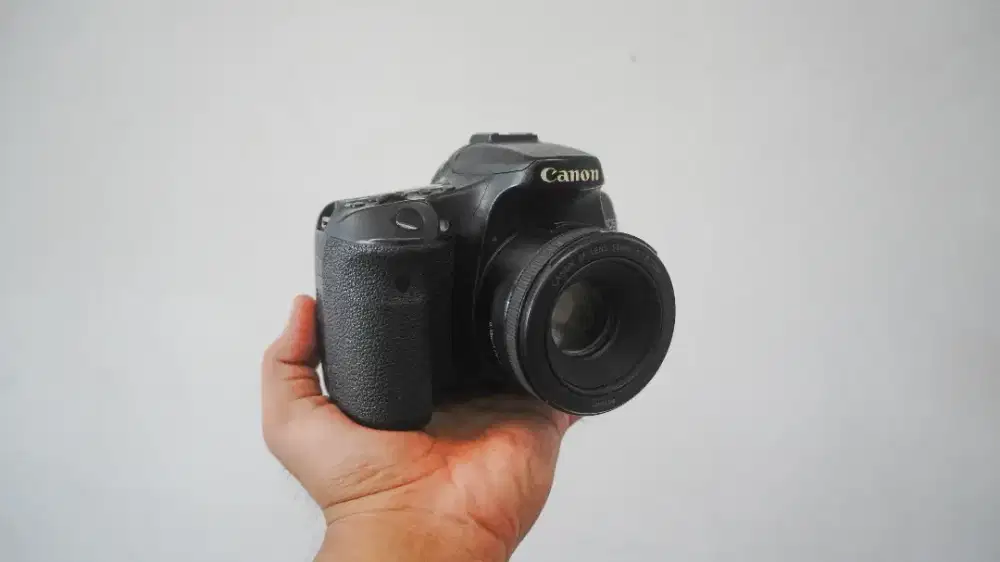 Canon 70D + Lensa canon 50mm f1.8 STM