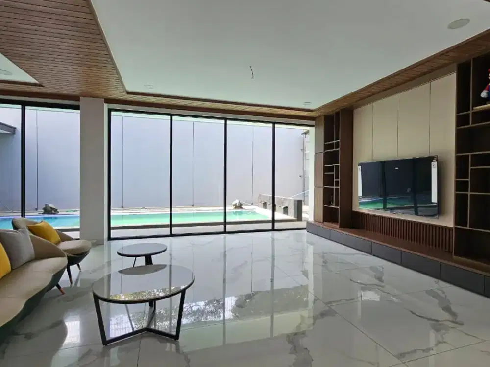 Dijual Rumah Mewah Full Furnish Siap Huni Minimalis Lokasi di Padasaluyu Utara Bandung