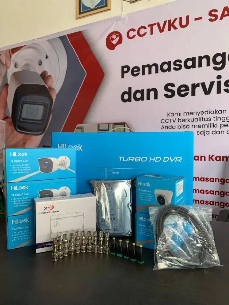 CCTV HILOOK BERGARANSI RESMI, HASIL REKAMAN HD