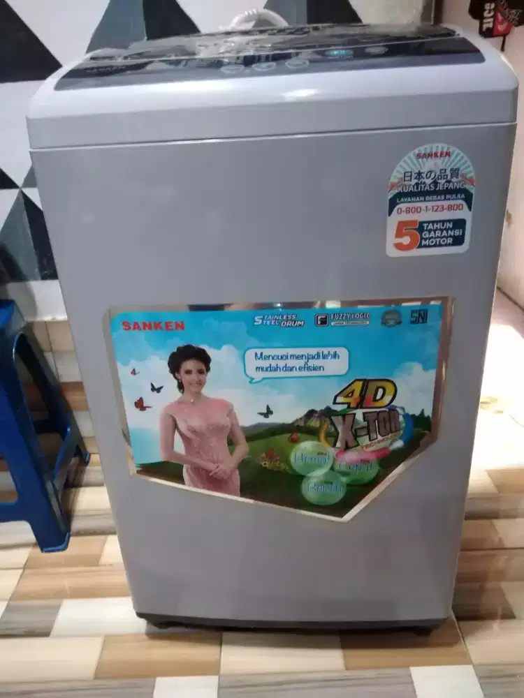 Mesin cuci sanken 7 kg