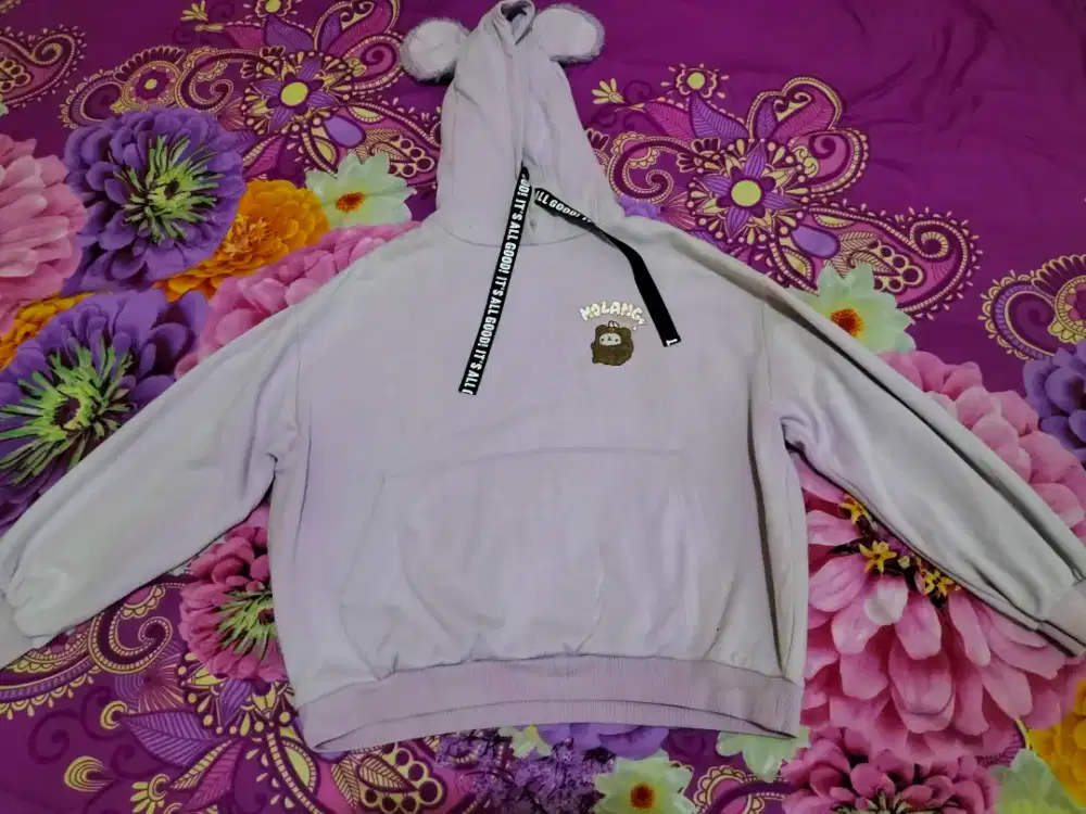 Hoodie topi lucu