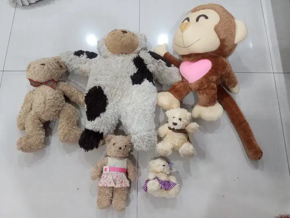 Take all 6pcs boneka