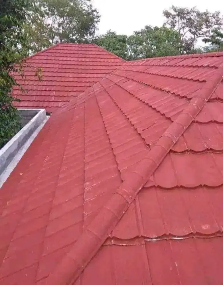 Perbaikan atap yang bocor/renovasi