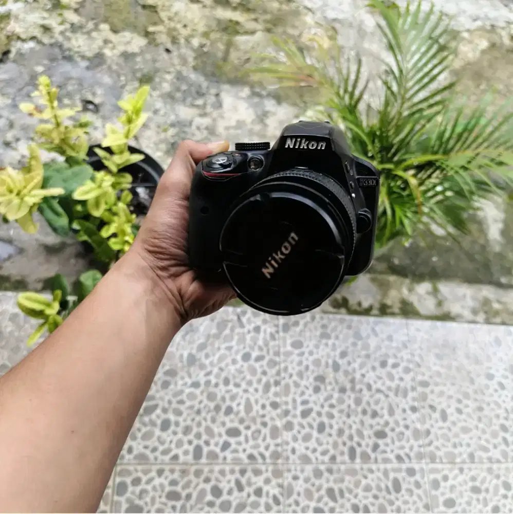 Nikon d3300 lensa kit 18-55mm afp