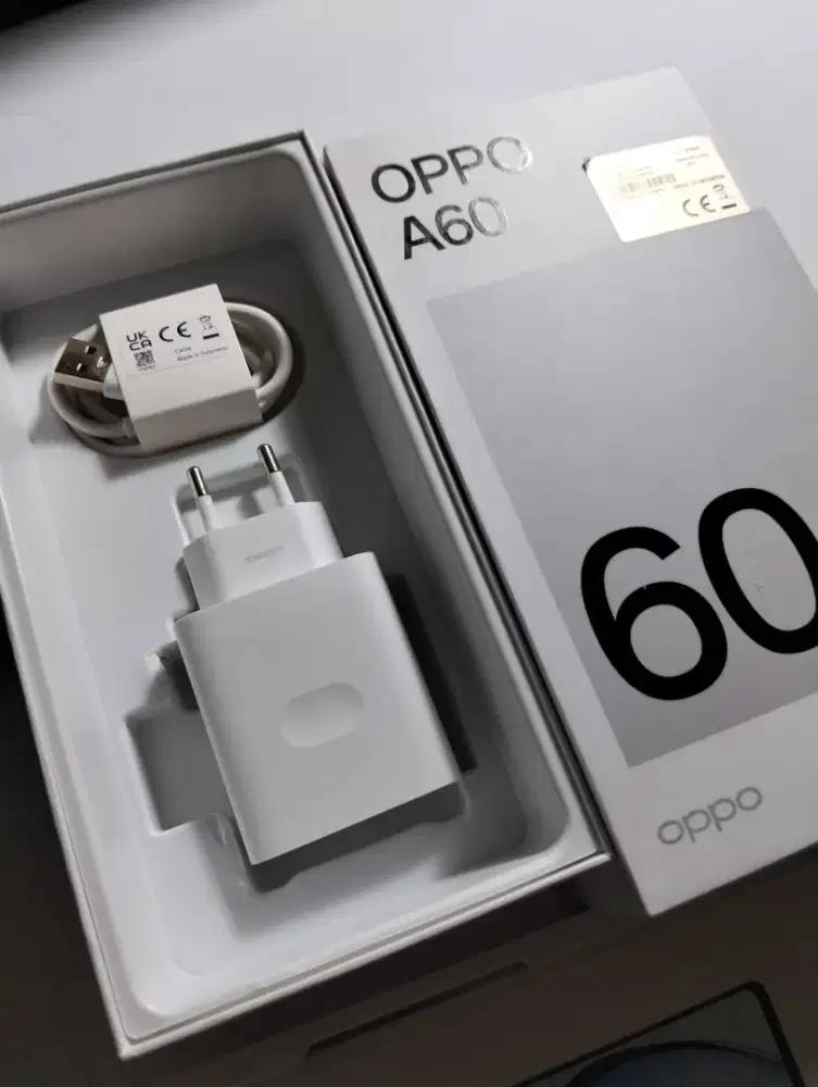 Oppo A60 8/128GB Fullset Ori - Segel No Kendala, Minus Fisik aja