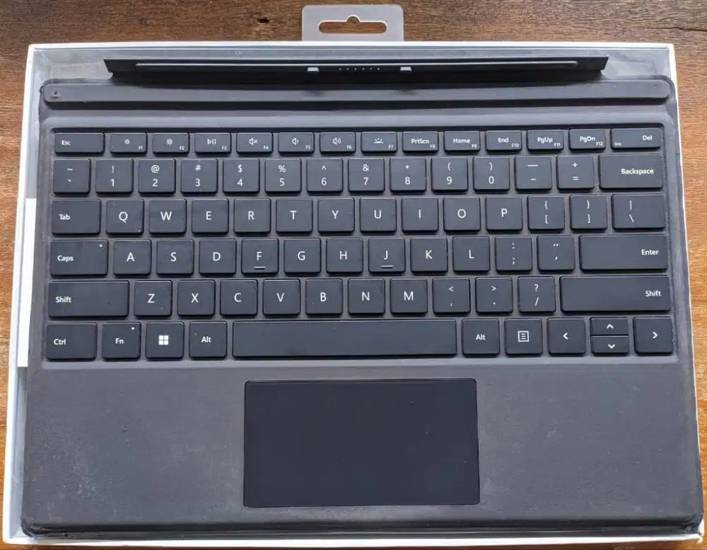 Microsoft Surface Pro 7 Type Cover Keyboard - Platinum
