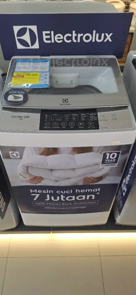 Electrolux toploading 7,5kg