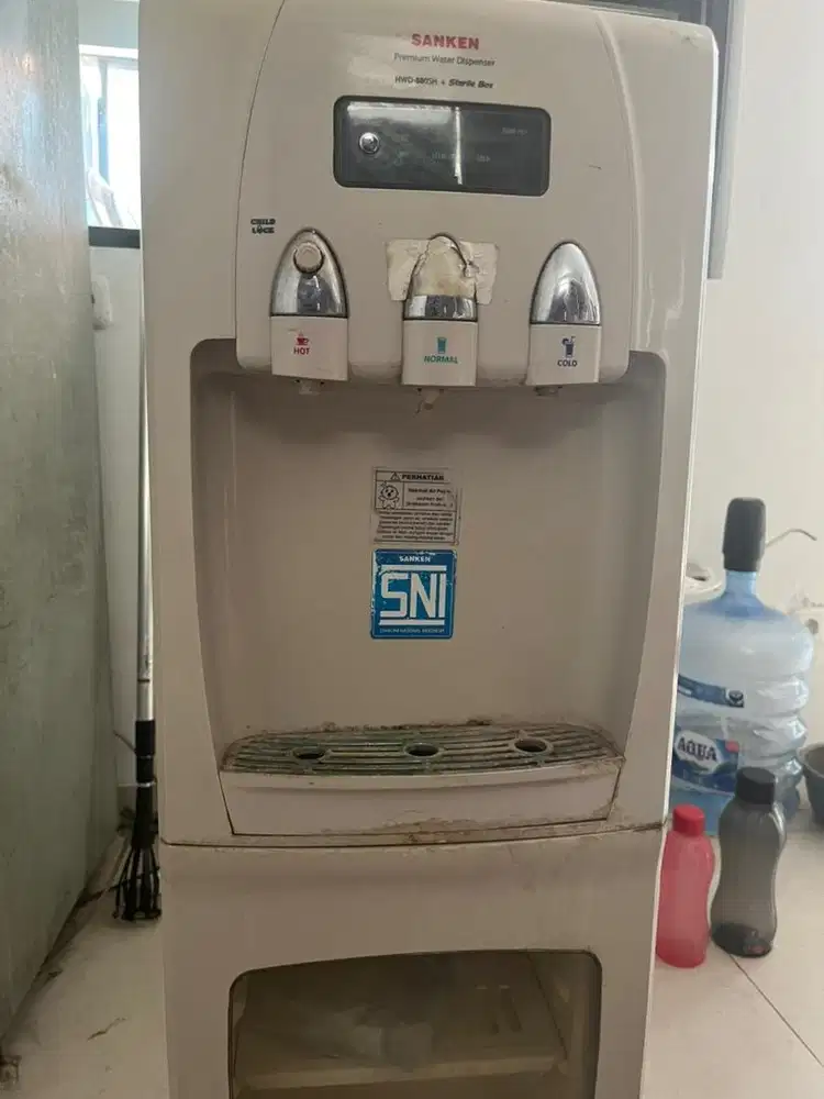 Dispenser sanken tabung atas