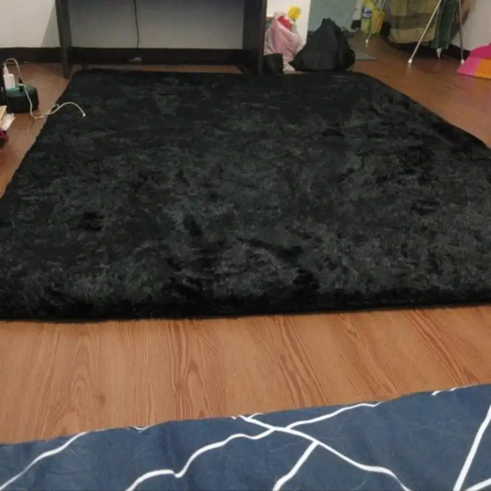Karpet bulu tebal ukuran 2m x 1,5m