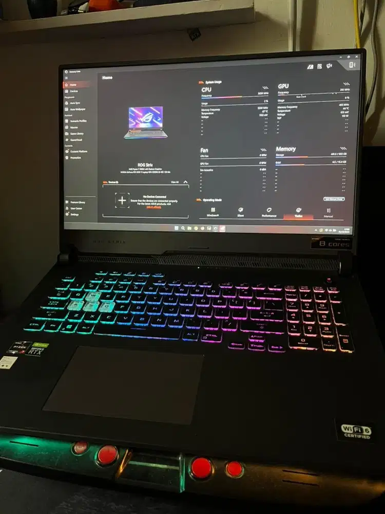 Laptop Asus ROG Strix G713QE Spek Gaming