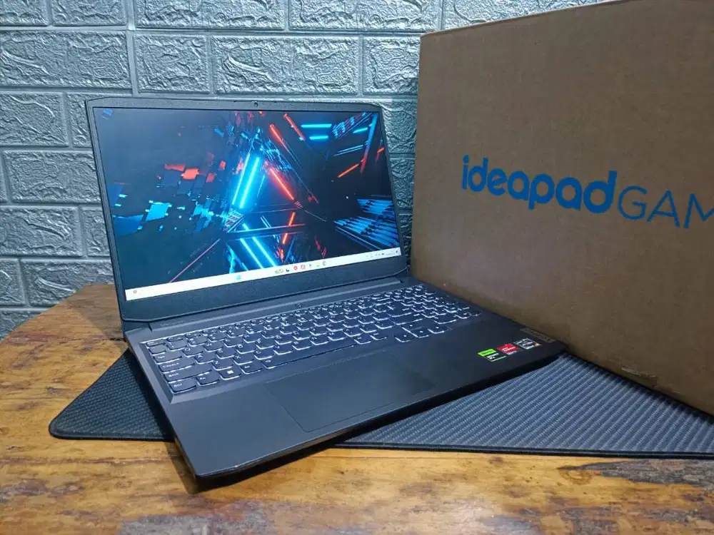 Lenovo Ideapad Gaming 3 Ryzen 5 5500 16/512 RTX 2050 4GB Garansi Feb 2
