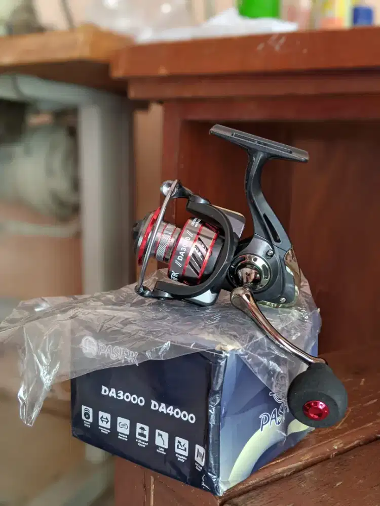 Reel pancing Pasifik 3000 Besi Smooth BARU