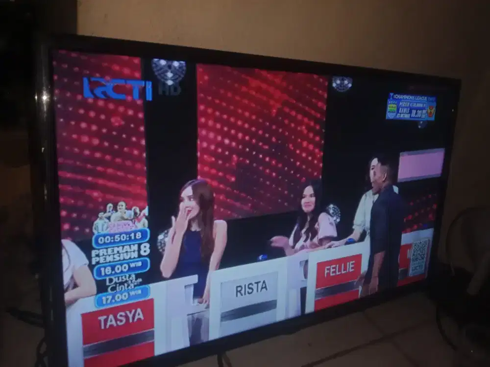Tv led cooca 32 inci msih siaran analog. Msih normal