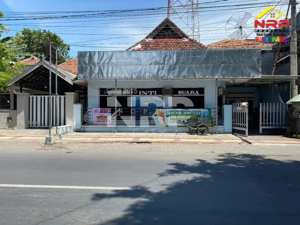 Dijual Rumah Usaha yang Prospeknya bagus di Banyuwangi Kota