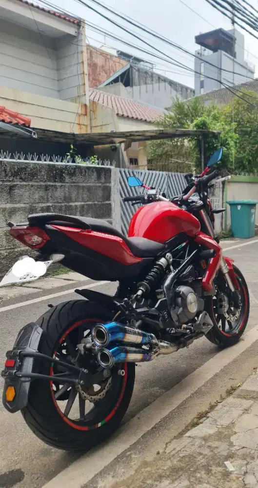 Dijual Benelli TNT250 kondisi istimewa jarang pakai