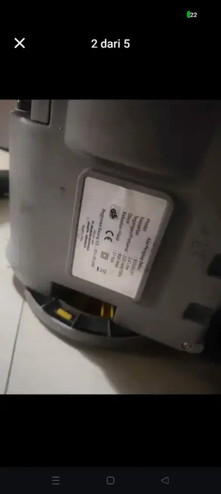 Vacum cleaner merk krisbow