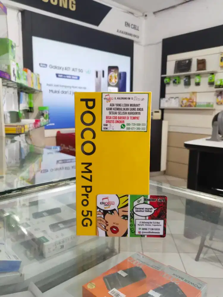 POCO M7 PRO 5G 8/256 MURAH DI EN CELL JAKAL