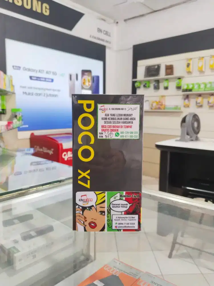POCO X7 8/256 MURAH DI EN CELL JAKAL KM 13,5