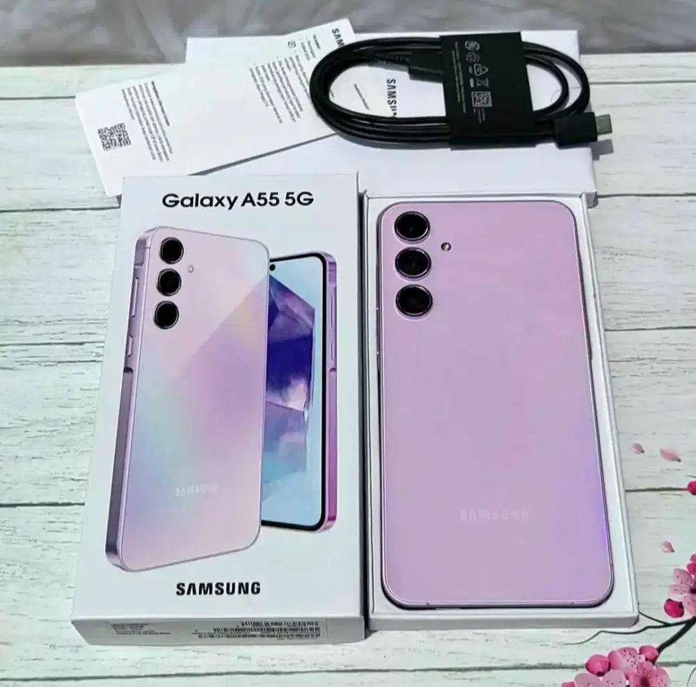 Samsung Galaxy A55 5G 12/256 Resmi Sein Mulus Lengkap