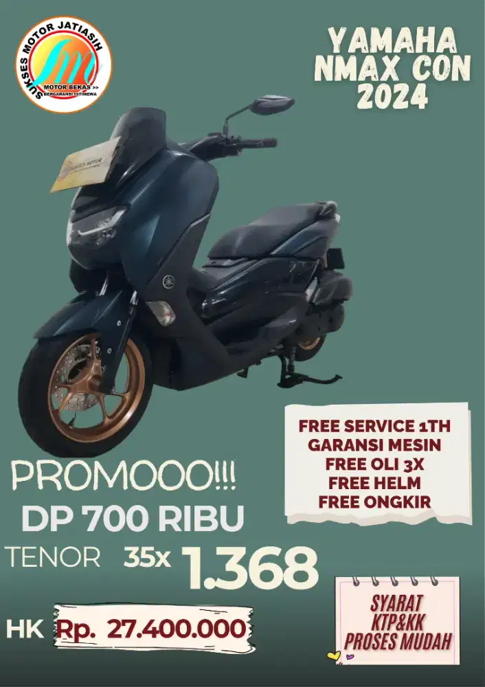 PROMO YAMAHA ALL NEW NMAX CON 2024 DAPATKAN SEGARA