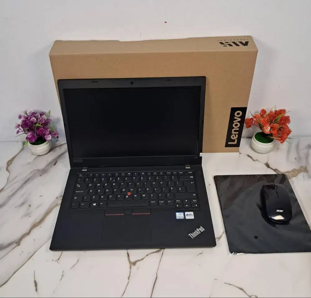 LAPTOP MURAH!! LENOVO L480 INTEL CORE I5 GEN 7 RAM 8 GB SSD 256 GB