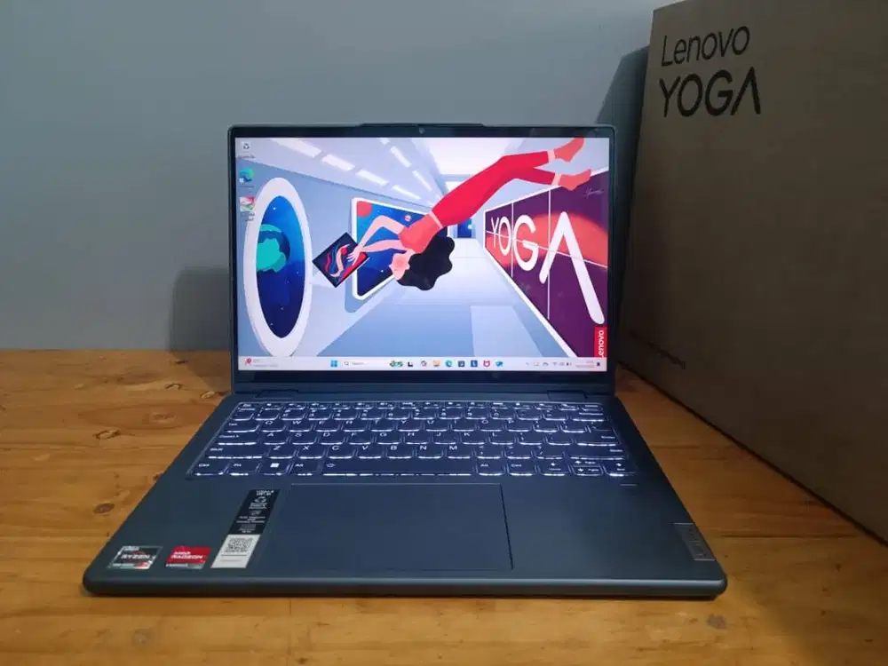 LENOVO Yoga 6 Ryzen 7-7730U 16G 512G 13.3 TOUCH X360 Garansi 2027