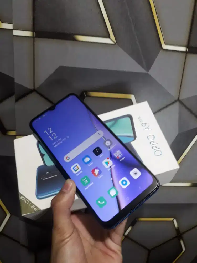 Oppo A9 2020 8/128GB lengkap
