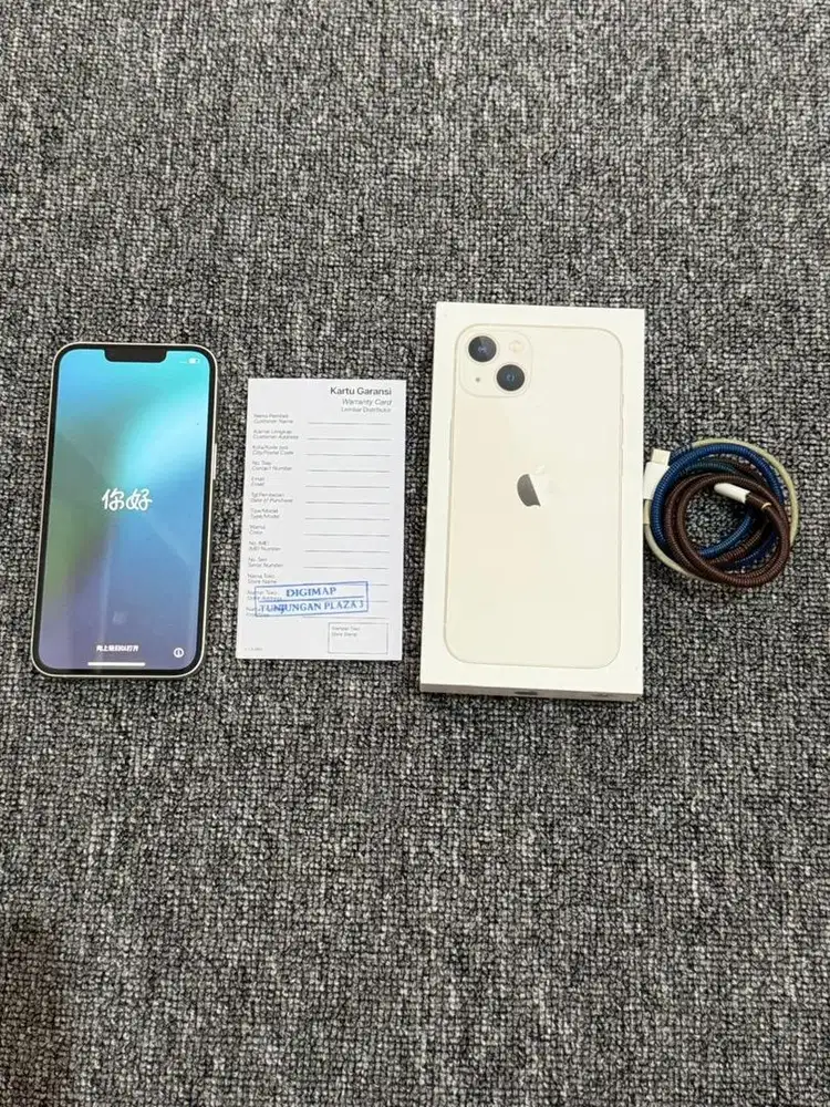 IPHONE 13 RESMI DIGIMAP (CUMA PAKAI 2 BULAN SAJA)
