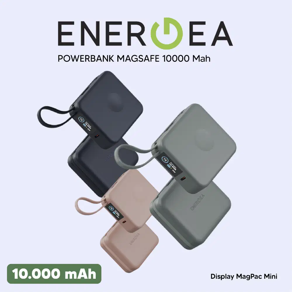 Powerbank Magsafe 10000 mAh Energea Smart Display Magpac Mini Plus