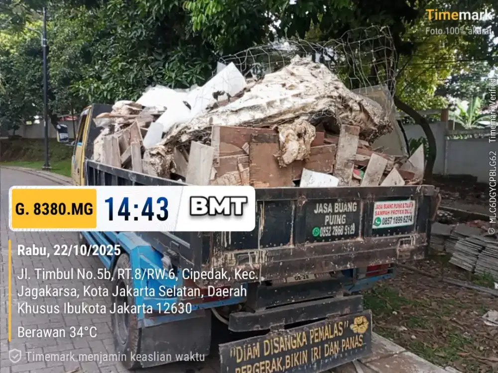 Jasa angkut puing dan buang tanah