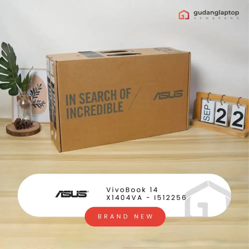 NEW ASUS VivoBook 14 X1404VA - I512256 INTEL Core i5 - 1334U 12/256