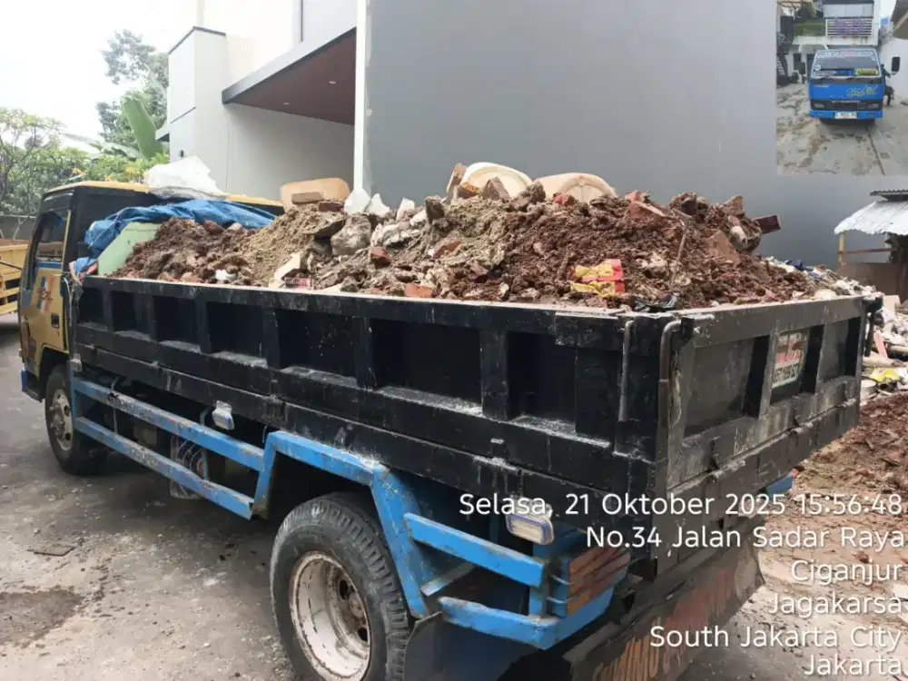 Jasa angkut puing dan buang tanah