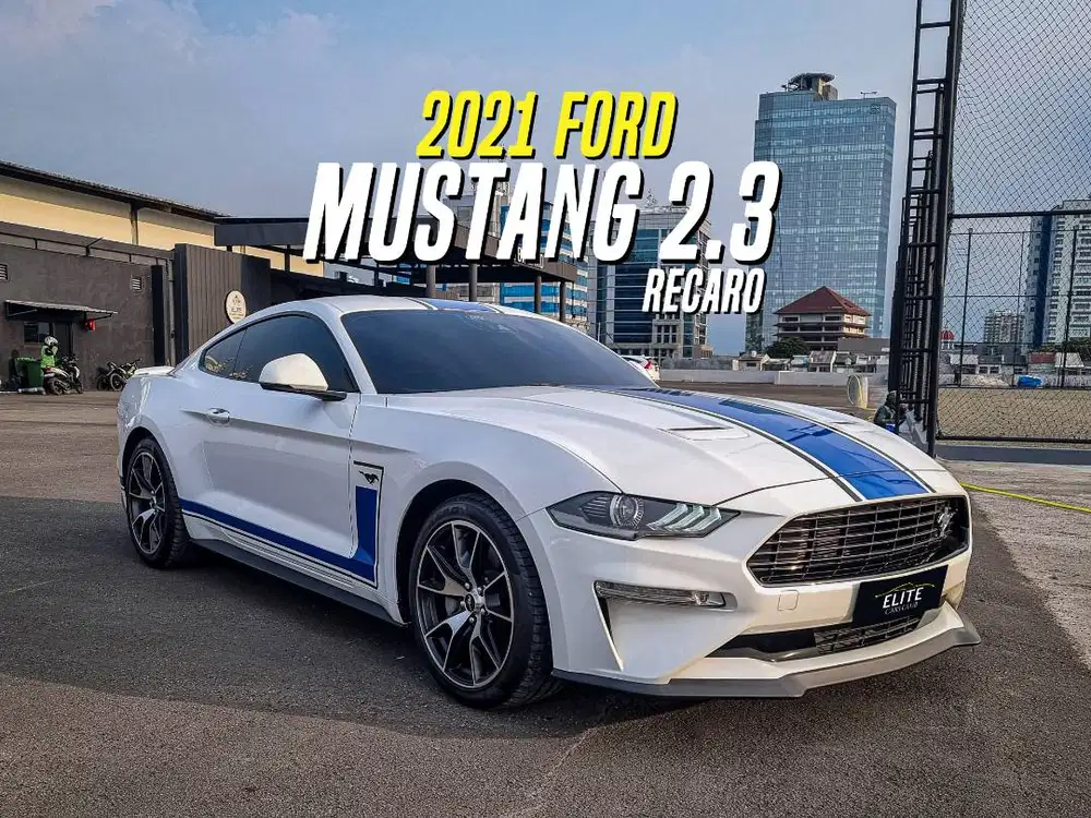 Ford Mustang 2.3 High Performance 2021 Recaro Edition White on Black