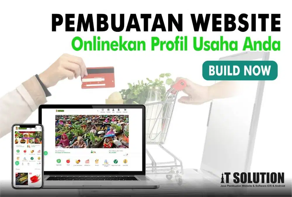 Bikin Website Toko Online, Mudahkan Pelanggan Belanja dari Mana Saja