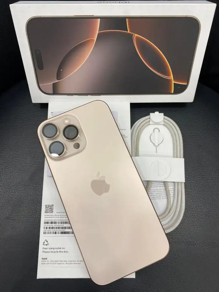 Iphone 16 Promax , Dessert Titanium , 256GB Ibox