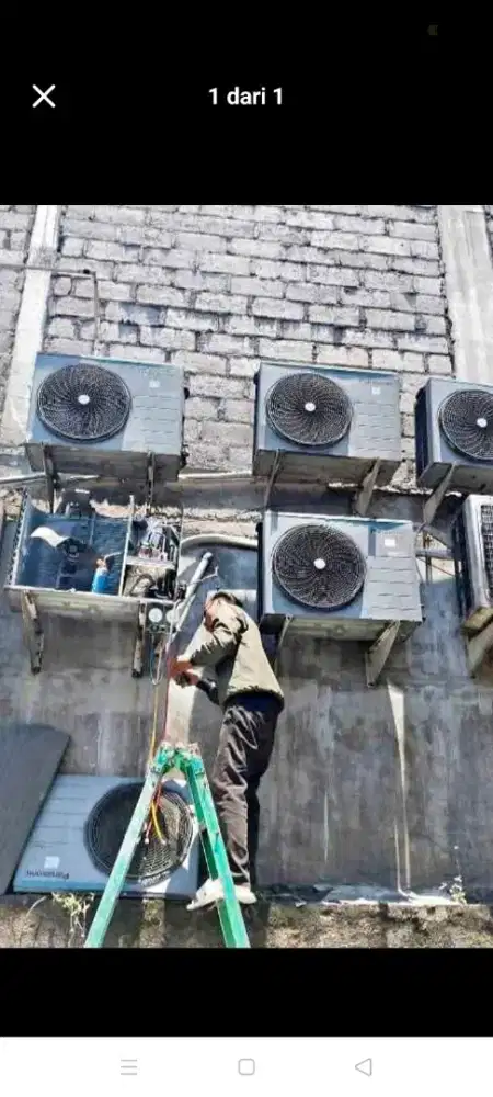 Jasa servis AC kulkas mesin cuci kompa air dll