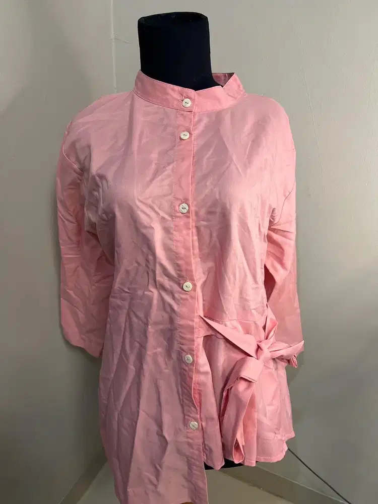 Kemeja Pink Keava