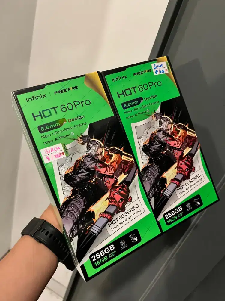 Infinix Hot 60 Pro 8GB+8GB/256GB Termurah New Segel