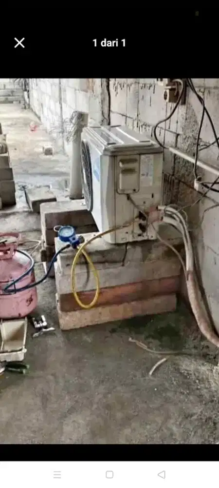 Jasa servis AC kulkas mesin cuci kompa air dll
