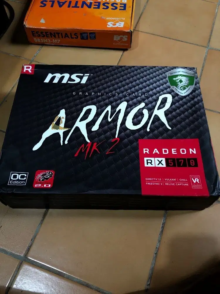 VGA MSI ARMOR MK 2 RX 570 8GB