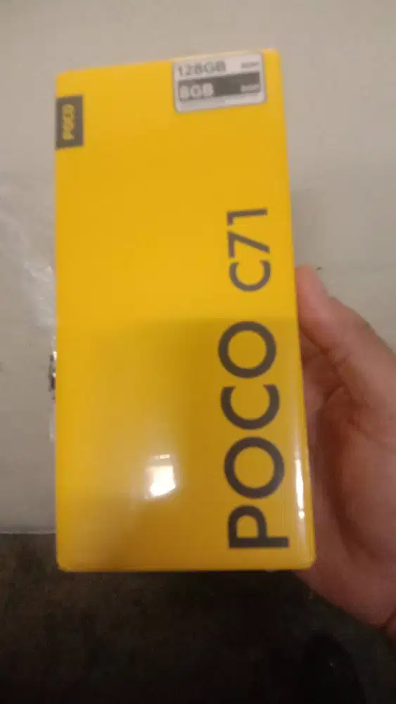 Poco C71 Masih baru blm di buka