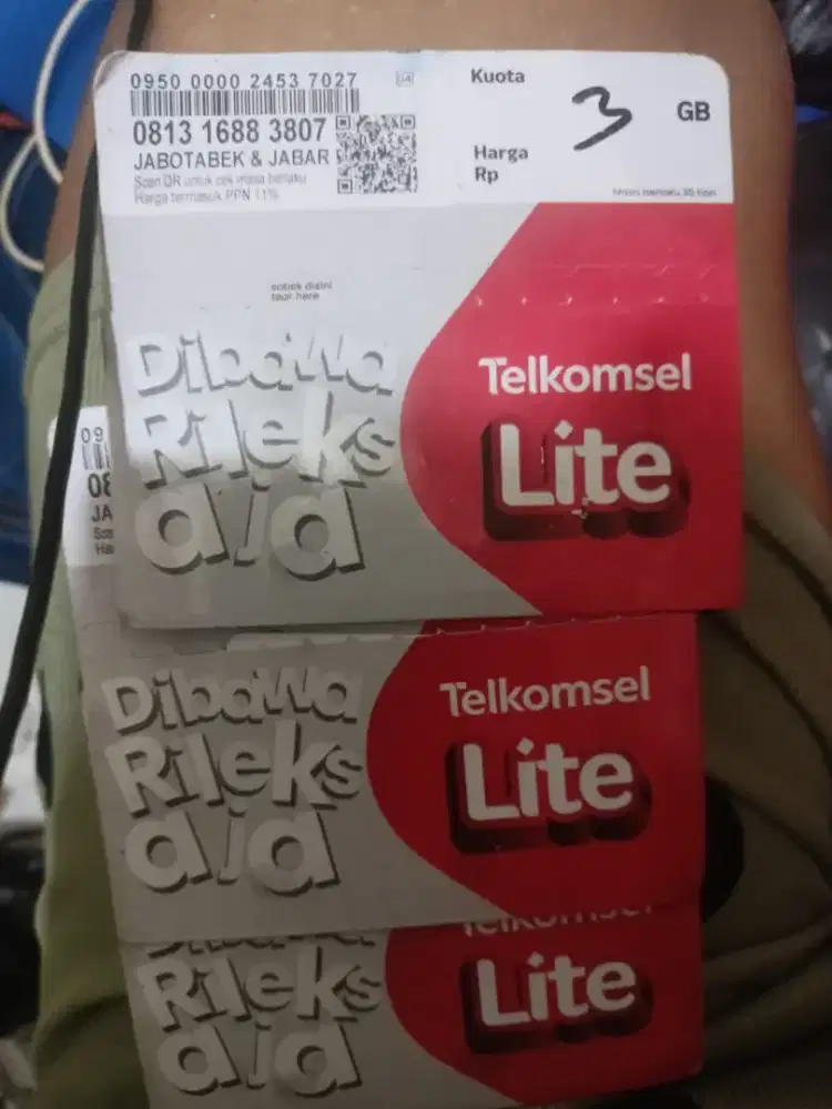 SUDAH REGISTRASI AKTIF TINGAL PAKAI KARTU PERDANA TELKOMSEL SIMPATISAN