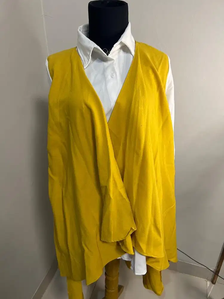 Tunik Putih Orange