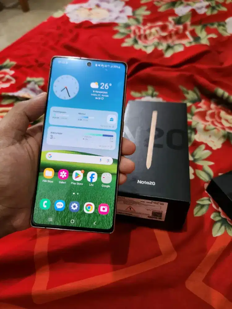Samsung note 20 resmi sein