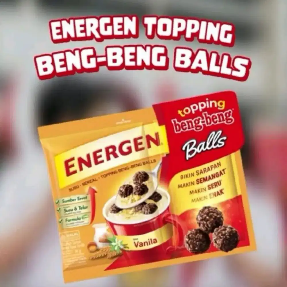 ENERGEN CEREAL TOPING BENG BENG