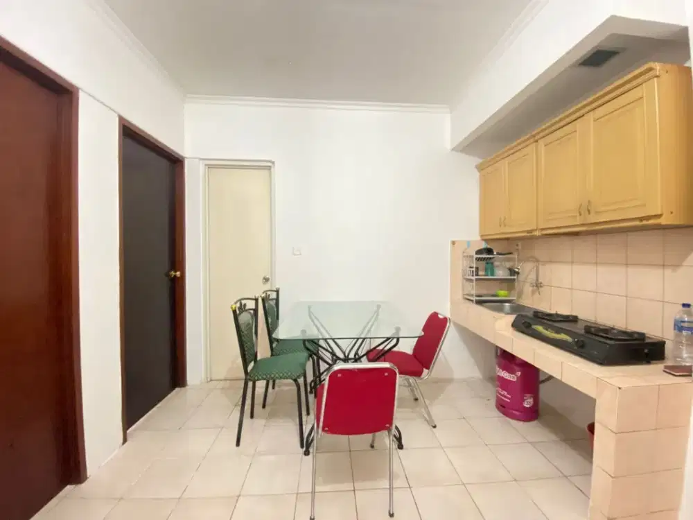 2kamar furnish SIAP HUNI Apt.Mediterania garden res 1 dekat CP