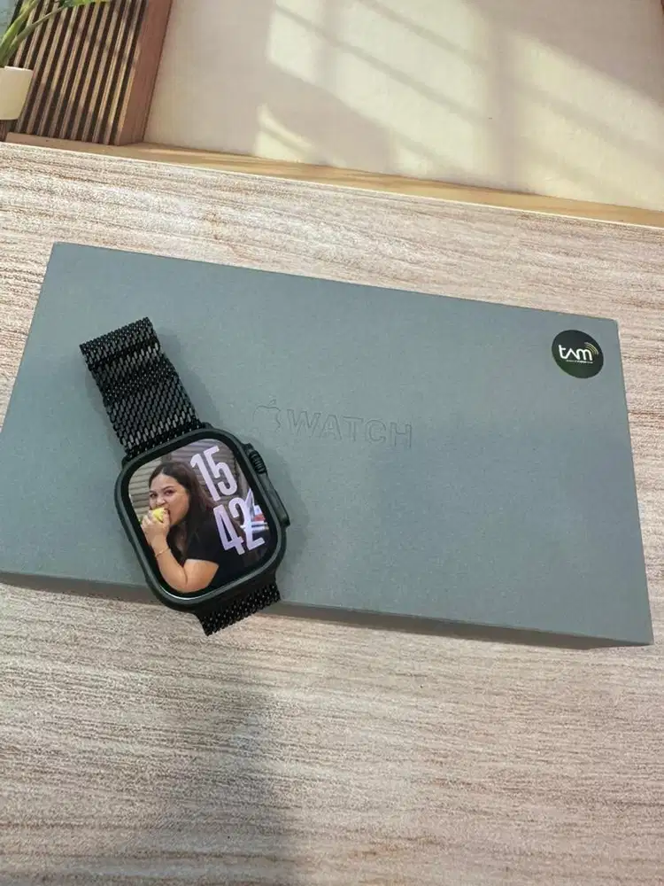 Apple Watch Ultra 2 2024 black bh 100% garansi ibox 07/07/2026