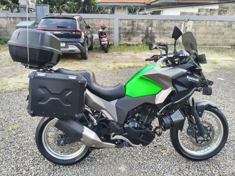 Versys 250 Hijau Abs Siap Touring