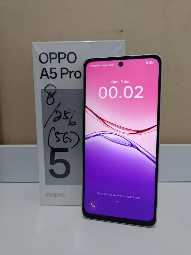 Oppo A5 Pro 5G 8/256GB Buka Segel Aja, Garansi Full
