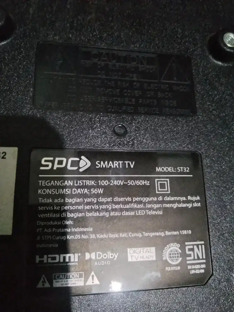 Android tv spc 32in